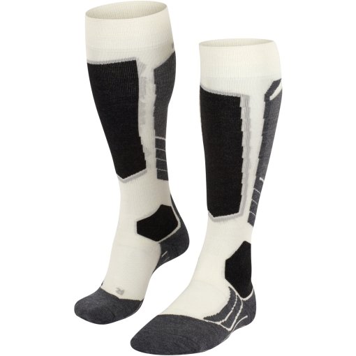 Foto de Falke Calcetines Altos Ski Mujer - SK2 Intermediate Wool - off-white 2040