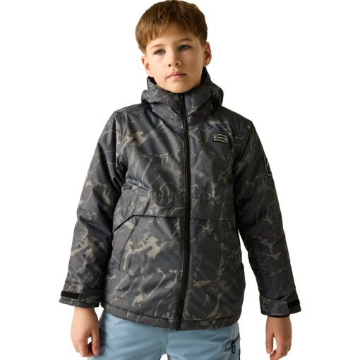 Picture of Dare 2b Wing It Jacket Kids - ZH8 Dark Cracked Print