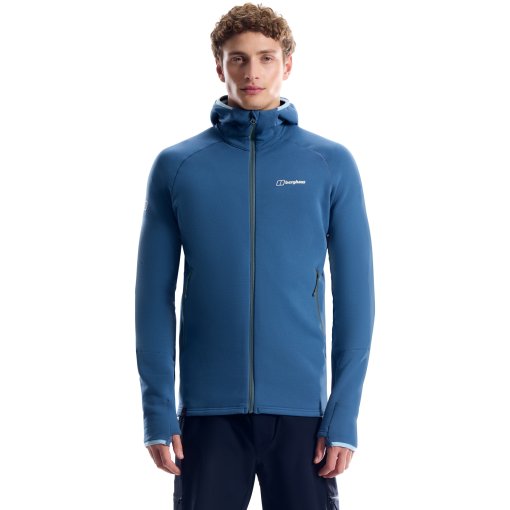 Photo produit de Berghaus Kinetic Powerstretch Sweats à capuche pour hommes - Northern Sky