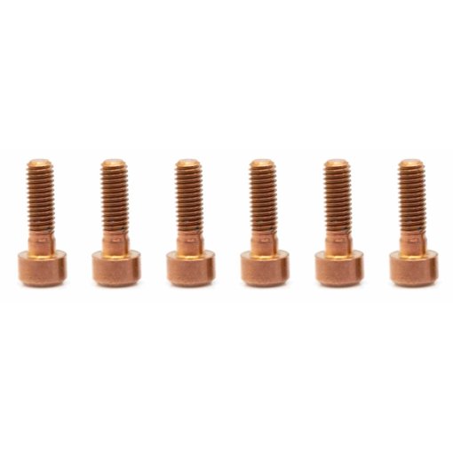 Immagine prodotto da OAK Components Kit di Viti Titanio - M5x16mm - rame