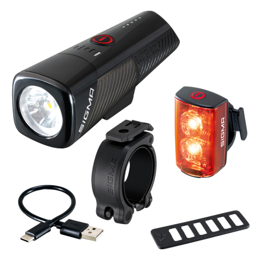 Foto de SIGMA Luz Bicicleta Delantera - Buster 800 + Luz Trasera RL 80