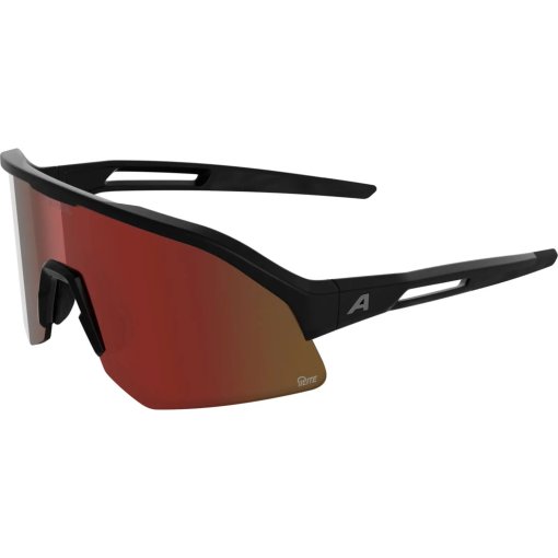 Foto de Alpina Sonic HR M Q-Lite Gafas - black matt/red mirror