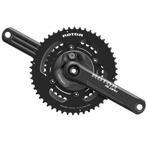 Manivelle De Vélo Route Simple Vitesse 46T - Longueur 170mm - Noir - Pour Vélos Pliants, Ville, Électriques