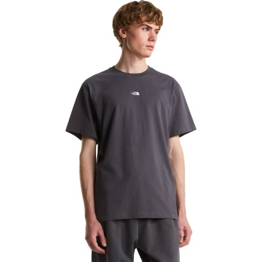 Kuva tuotteesta The North Face Essential Centre Logo Relaxed Miesten t-paita - Anthracite Grey