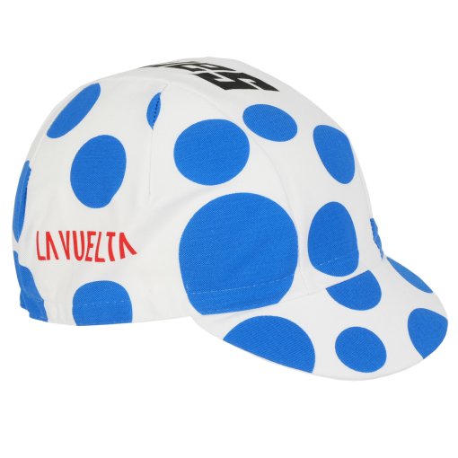 Immagine prodotto da Santini Cappellino Ciclismo - La Vuelta Polka Dot RE460COT25LVKOM - bluette BL