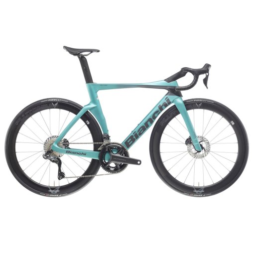 Immagine prodotto da Bianchi Bici da Corsa Carbonio Force AXS - OLTRE PRO - 2025 - metallic celeste / graphite matt