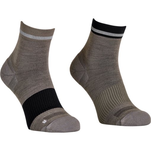 Productfoto van Ortovox MTB Quarter Sokken voor heren - dark grey brown