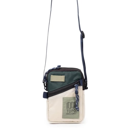 Produktbild von Topo Designs Mini Schultertasche - 1L - Forest/Bone White