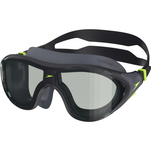 Produktbild von Speedo Biofuse 2.0 Black/Steel Schwimmmaske