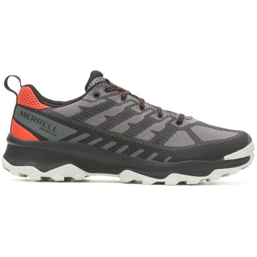 Photo produit de Merrell Chaussures de Randonnée Homme - Speed Eco Waterproof - charcoal/tangerine