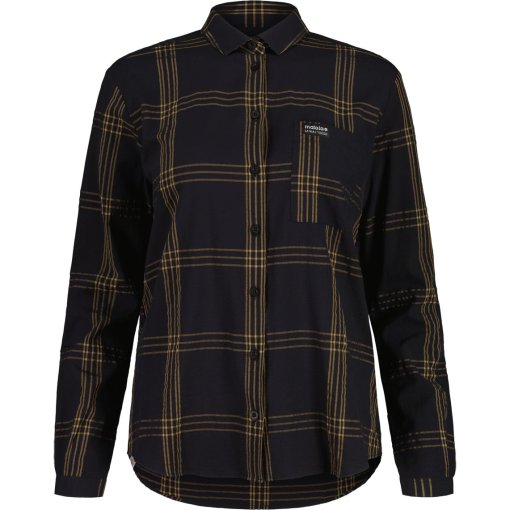 Foto de Maloja Camisa Mujer - LiebenerspitzeM. Mountain - deep black multi 8862