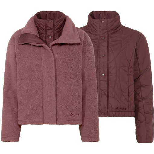 Productfoto van Vaude Joy 3-in-1-jas voor dames - ruby dusk