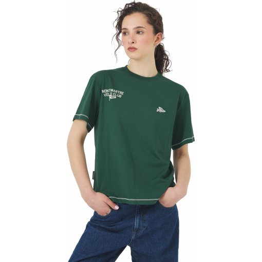 Photo produit de Café du Cycliste x Montmartre Vélo Club Paris T-Shirt Unisex - Anne - dark green