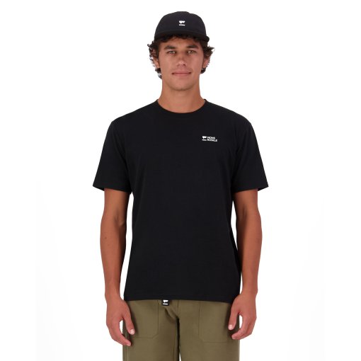 Photo produit de Mons Royale Icon Merino T-shirt pour hommes - black 1171