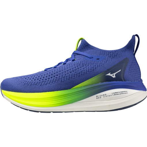 Photo produit de Mizuno Chaussures Running Homme - Neo Vista 2 - Dazzling Blue/White/Lightning Yellow