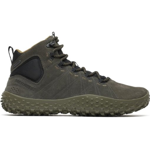 Picture of Merrell Wrapt Mid Waterproof Barefoot Shoes Men - beluga