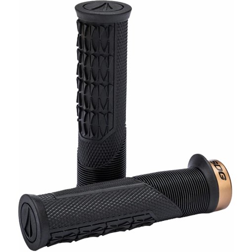 Photo produit de SDG Thrice Open Core Lock-On Poignées de VTT - 136/32.5mm - black/gold