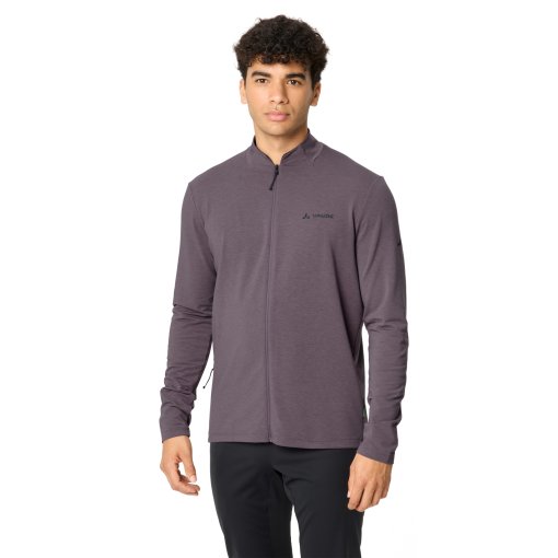 Produktbild von Vaude Wintry FZ Langarmshirt Herren - purple ash