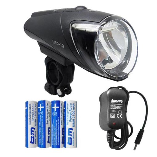 Bild von Busch + Müller IXON IQ Premium Frontleuchte - 1922QMLA - schwarz