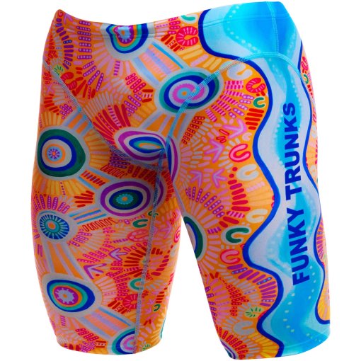 Productfoto van Funky Trunks Fast Training Eco Jammers Zwemkleding voor heren - Kulin Colour