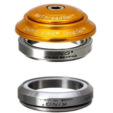 Picture of Chris King DropSet 6 Headset - 1 1/8 Inch - IS41/28.6 | IS41/30 - gold