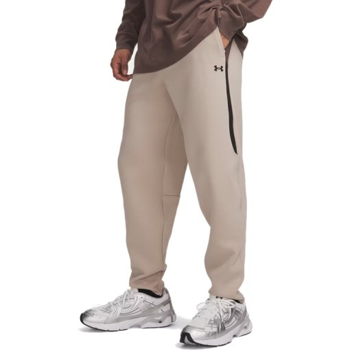 Slika izdelka Under Armour UA Unstoppable Fleece Moške tekaške hlače - Highland Buff/Peppercorn/Black