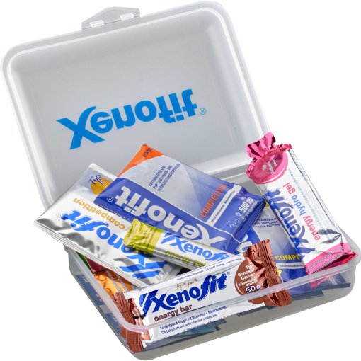 Slika izdelka Xenofit Test Box 2026 II with Drinks / Energy Gels / Bars / Supplements