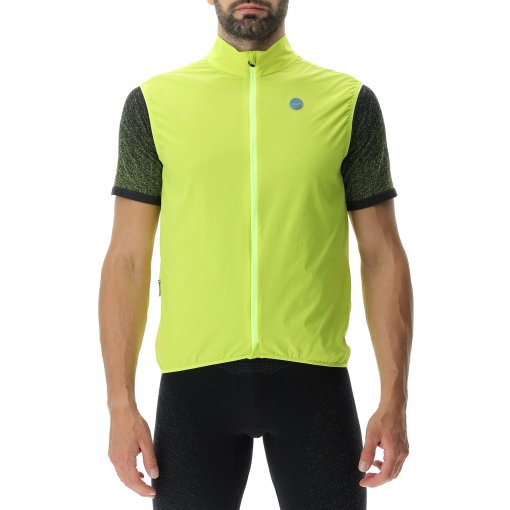 Foto de UYN Chaleco Hombre - Running Masterwind - Soft Yellow Fluo