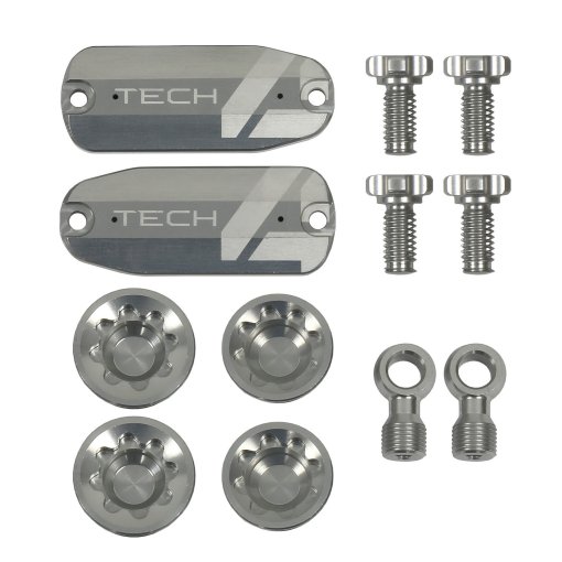 Produktbild von Hope Custom Kit für Tech 4 V4 Scheibenbremse | 1 Paar - silber
