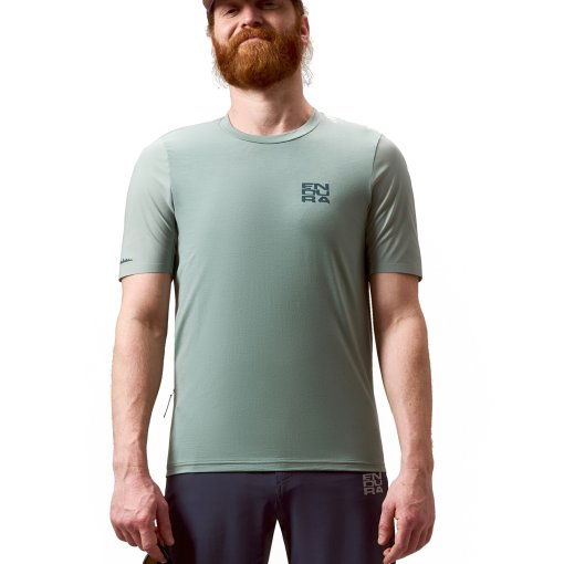 Immagine prodotto da Endura Alltrack Ride Tech Maglietta a maniche corte da uomo - sage green