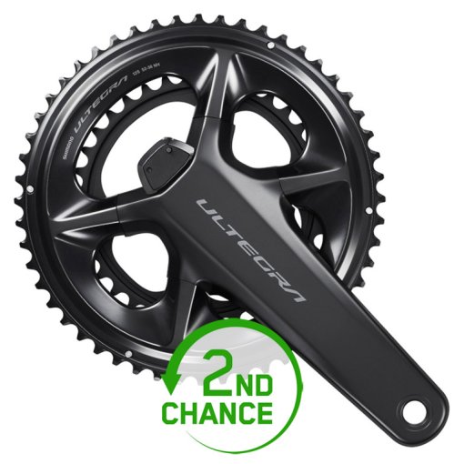 Photo produit de Shimano Manivelle de Wattmètre - Ultegra FC-R8100-P - 2x12 Vitesses - noir - Second Choix