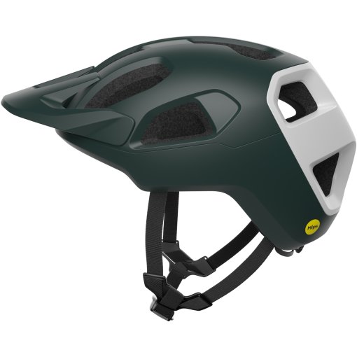 Foto de POC Casco - Cularis MIPS - 8820 Pargasite Green Matt/Hydrogen White Matt