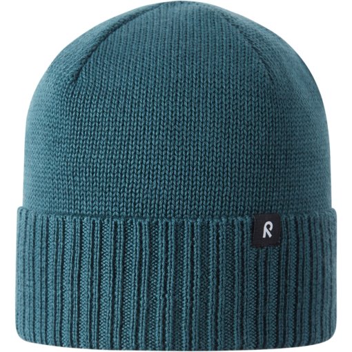 Picture of Reima Kalotti Knitted Beanie Junior - dark teal 7950