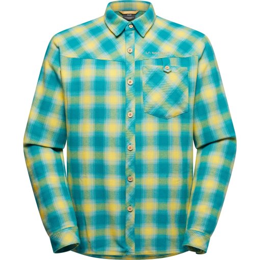 Foto de La Sportiva Camisa de Franela Hombre - Rambler - Everglade/Savana