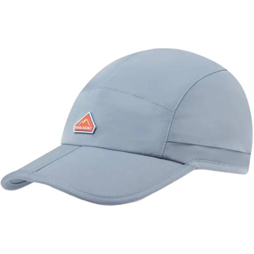 Zdjęcie: SealSkinz Poringland Wodoodporna Składana Czapka Turystyczna - Blue