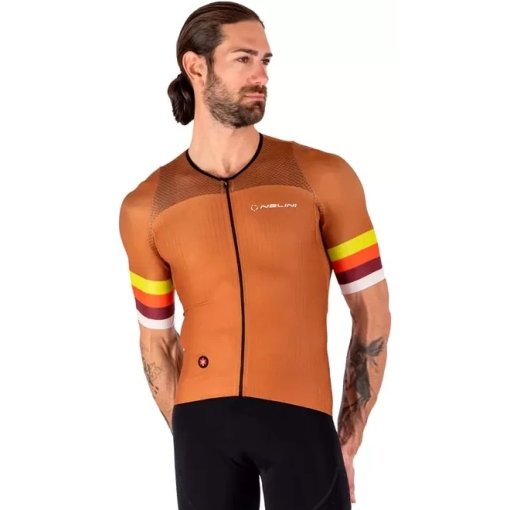 Immagine prodotto da Nalini Maglia Ciclismo Uomo - Road Ergo - brown 4009