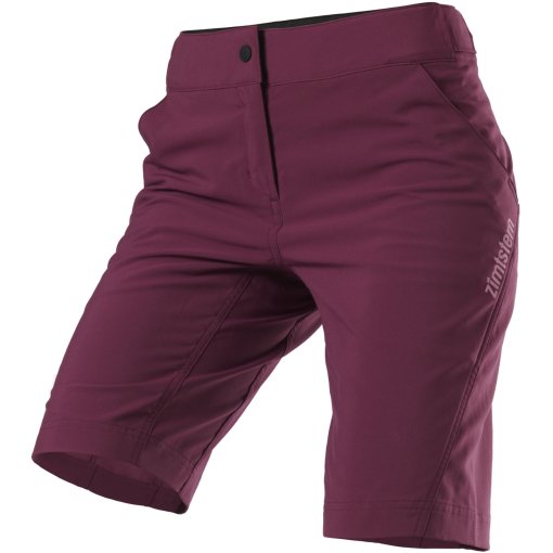 Foto de Zimtstern Pantalones Cortos MTB Mujer - Evo Lightz - Windsor Wine/Pirate Black
