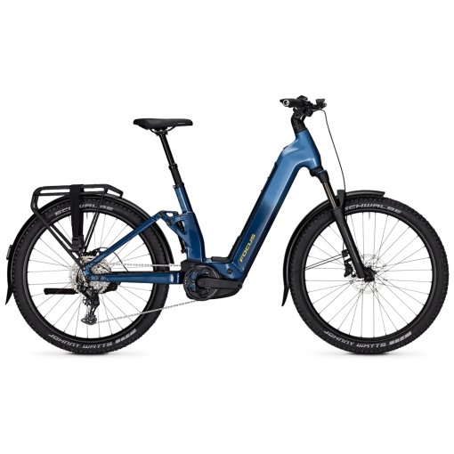 Picture of FOCUS AVENTURA² 6.7 FS - 27.5&quot; Easy Entry Electric Touring Bike - 2026 - aliceblue / azurblue