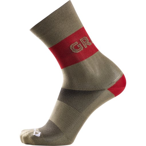 Immagine prodotto da Nalini Calze Media Lunghezza - Gravel - verde/rosso 4100