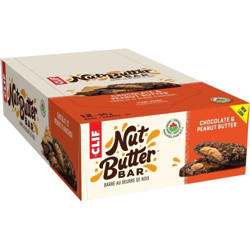 Photo produit de Clif BIO Nut Butter Bar - Barres énergétiques aux glucides et aux noix - Date de Péremption 01.05.2026 - 12x50g
