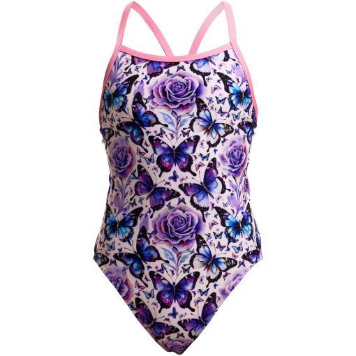 Photo produit de Funkita Single Strap Eco Maillots de bain une pièce pour filles - Wings To Fly