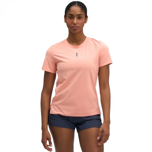 Produktbild von Hoka Everyrun T-Shirt Damen - sunstone