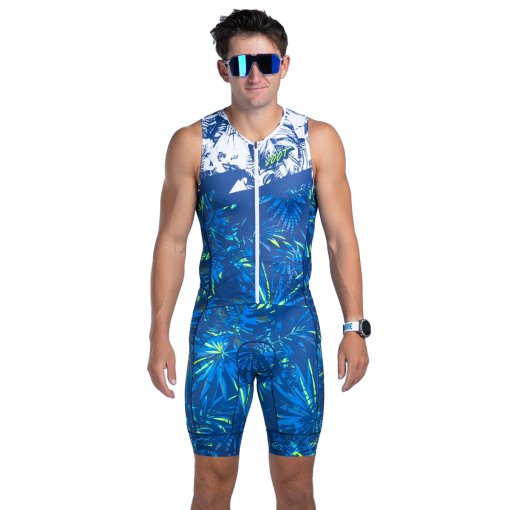 Picture of ZOOT LTD Tri Sleeveless Full Zip Racesuit Men - island original