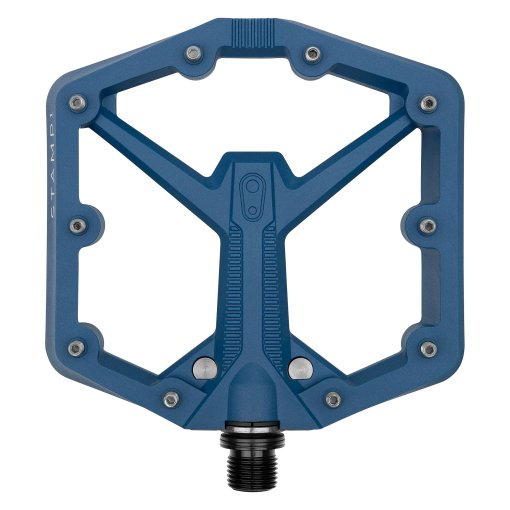 Immagine prodotto da Crankbrothers Pedali Flat - Stamp 1 Gen.2 Large - blu navy