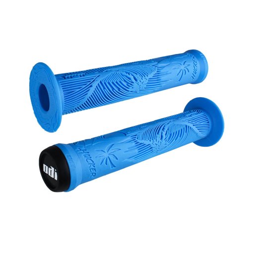 Immagine prodotto da ODI Manopole di Manubrio - Hucker Signature - BMX | 160mm - Blue