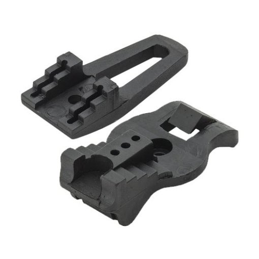 Foto de Vaude Step Adjust Oversize Gancho (1 Par) - negro