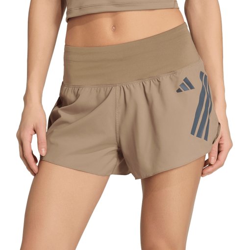 Slika izdelka adidas Adi365 FORMOTION Ženske tekaške kratke hlače dolžine 4&quot; - khaki six/black KR2967
