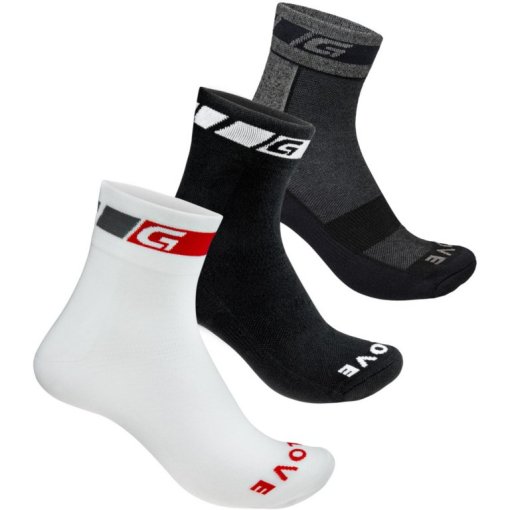Foto de GripGrab Calcetines - All Season - Pack de 3 - Negro