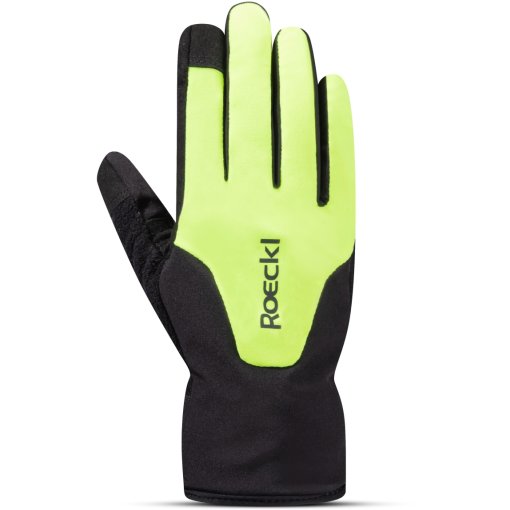 Picture of Roeckl Sports Zarasai 2 Cycling Gloves Kids - fluo yellow/black 2102