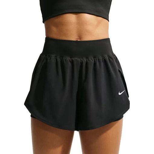 Photo produit de Nike Pro Sculpt Dri-FIT 2-in-1-Shorts pour femmes - noir/blanc IV4914-010